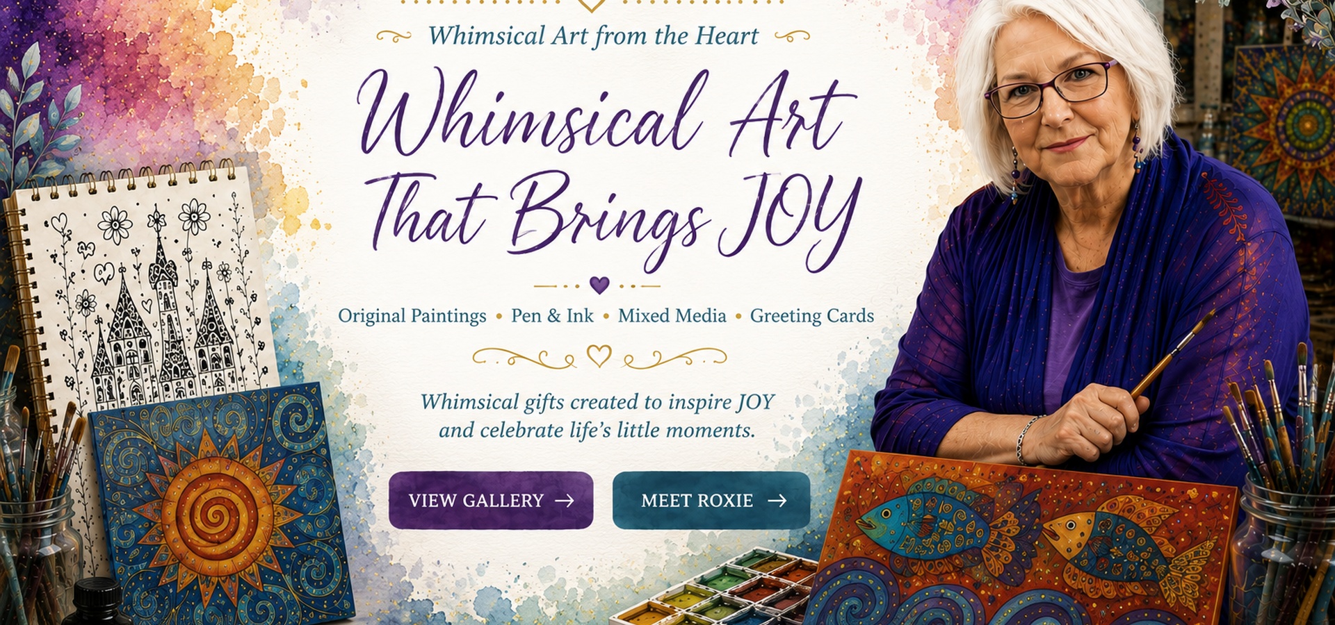 Roxie F. Goynes — Whimsical Art That Brings Joy